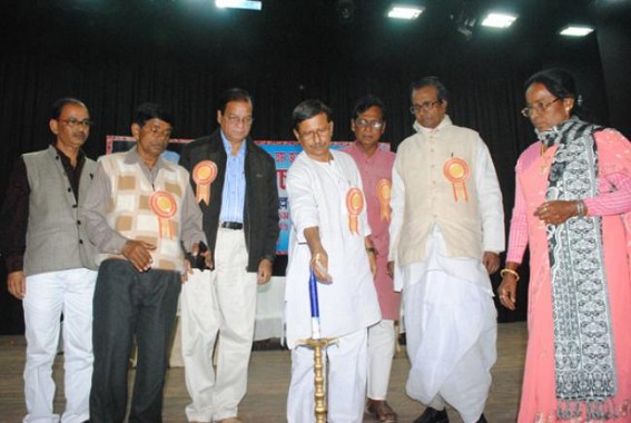  Paschim Tripura Zilla Parishad pays tribute to Adwaita Mallabarman